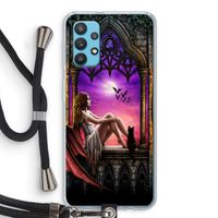 Kinderen van de nacht: Samsung Galaxy A32 4G Transparant Hoesje met koord