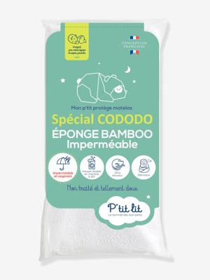 Speciale onbehandelde bamboe waterdichte plaat voor CODODO P'TIT LIT wit