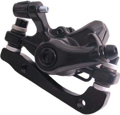 Promax remklauw mechanisch voor remschijf 180 mm voor / 160 mm achter pm / is