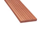 Louro Vermelho Vlonderplank antislip - glad 21x145x3050 Louro Vermelho Vlonderplank antislip - glad 21x145x3050