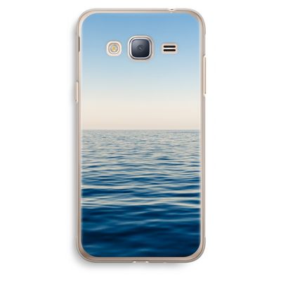 Water horizon: Samsung Galaxy J3 (2016) Transparant Hoesje