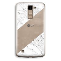 Biggest stripe: LG K10 (2016) Transparant Hoesje