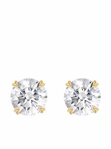 Pragnell puces d'oreilles Windsor en or blanc 18ct ornées de diamants 0.60ct