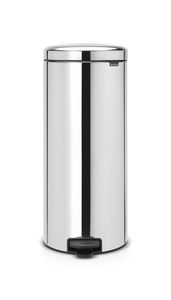 Brabantia newIcon pedaalemmer 30 liter met kunststof binnenemmer - Brilliant Steel