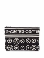 10 CORSO COMO pochette zippée à logo - Blanc - thumbnail