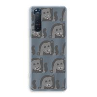 Cats: Sony Xperia 5 II Transparant Hoesje