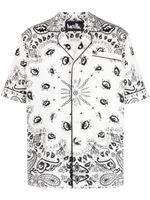 Haculla paisley-print button-up shirt - Blanc - thumbnail