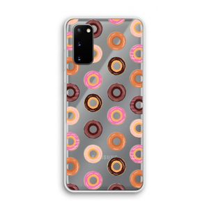 Donuts: Samsung Galaxy S20 Transparant Hoesje