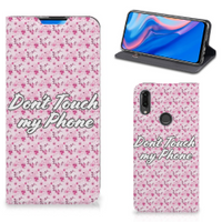 Huawei P Smart Z Design Case Flowers Pink DTMP - thumbnail