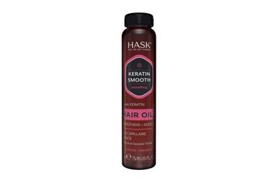 HASK Keratin protein smoothing shine haarolie 18 Milliliter