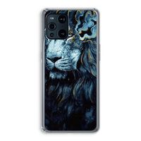 Darkness Lion: Oppo Find X3 Pro Transparant Hoesje