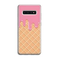 Ice cream: Samsung Galaxy S10 4G Transparant Hoesje