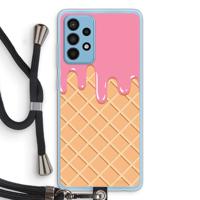 Ice cream: Samsung Galaxy A52 Transparant Hoesje met koord