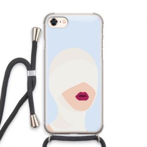 Incognito: iPhone 8 Transparant Hoesje met koord