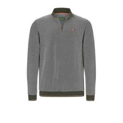 Charles Colby sweater EARL BOBBY Plus Size olijfgroen Charles Colby sweater EARL BOBBY Plus Size olijfgroen