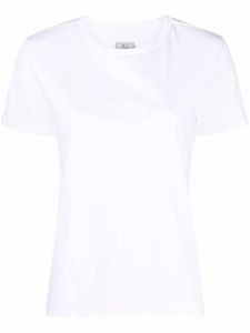 Woolrich t-shirt à logo débossé - Blanc