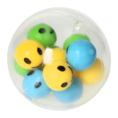 Toi-Toys Fun knijpbal gevuld met lachtgezicht balletjes
