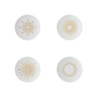 ROSENTHAL STUDIO LINE - Tac Festive Celebration - Bord 10cm set/4 Stars