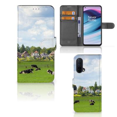 OnePlus Nord CE 5G | Telefoonhoesje | Met pasjeshouder | Koeien