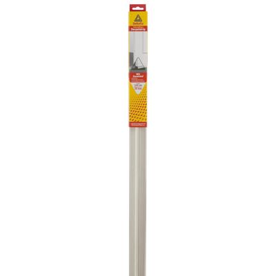 Dorpelstrip flap schroef wit f 1,1m - Deltafix
