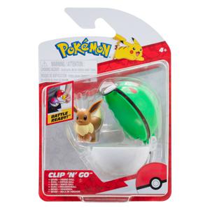 Boti Clip &apos;N&apos; Go Eevee en Friend Ball Speelset, 2dlg.