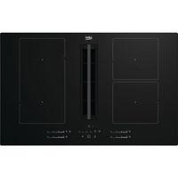 Beko HIXI84700UF Inductie kookplaat met afzuiging Zwart