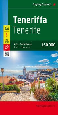 Wandelkaart - Wegenkaart - landkaart Tenerife | Freytag & Berndt Wandelkaart - Wegenkaart - landkaart Tenerife | Freytag & Berndt