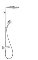 Hansgrohe Raindance Select S300 2jet Showerpipe Wit-chroom - thumbnail