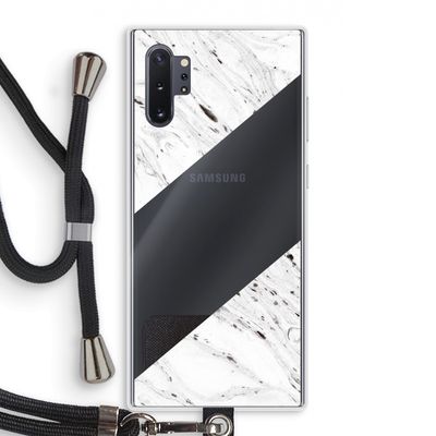 Biggest stripe: Samsung Galaxy Note 10 Plus Transparant Hoesje met koord