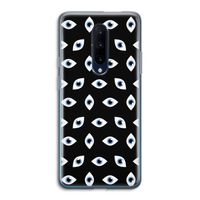 Eyes pattern: OnePlus 7 Pro Transparant Hoesje