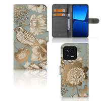 Hoesje voor Xiaomi 13 Vintage Bird Flowers - thumbnail