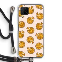 You Had Me At Pizza: Huawei P40 Lite Transparant Hoesje met koord You Had Me At Pizza: Huawei P40 Lite Transparant Hoesje met koord