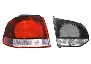 Achterlicht links buiten Type Hella ZWART 5869931