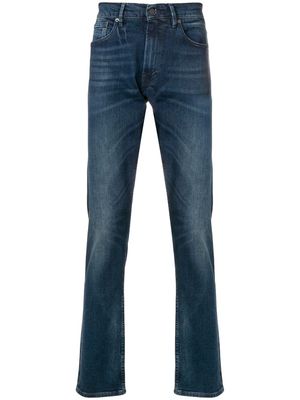 Polo Ralph Lauren jean droit à effet délavé - Bleu
