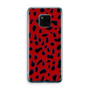 Red Leopard: Huawei Mate 20 Pro Transparant Hoesje