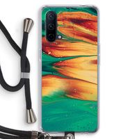 Green Inferno: OnePlus Nord CE 5G Transparant Hoesje met koord