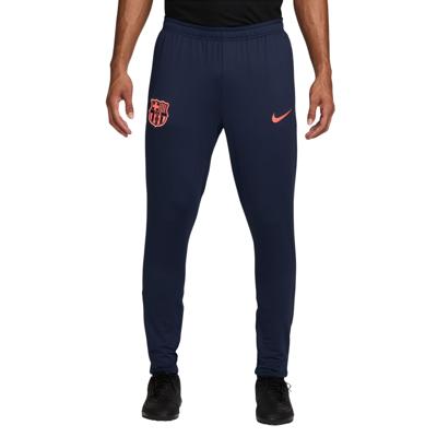 Nike FC Barcelona Strike Trainingsbroek 2025-2026 Donkerblauw Oranje