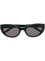 Saint Laurent Eyewear lunettes de soleil à monture papillon - Noir