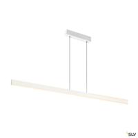 SLV Kantoor hanglamp One Linear 2x15w Led 140cm wit 1006189