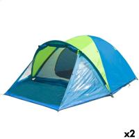 Kampeertent Aktive 240 x 130 x 330 cm (2 Stuks) Kampeertent Aktive 240 x 130 x 330 cm (2 Stuks)