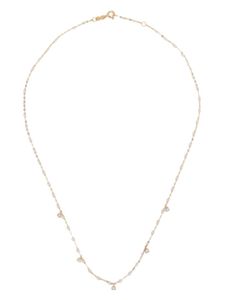 Gigi Clozeau collier en or 18ct serti d'opale et de diamants - Blanc