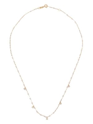 Gigi Clozeau collier en or 18ct serti d'opale et de diamants - Blanc