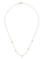 Gigi Clozeau collier en or 18ct serti d'opale et de diamants - Blanc