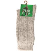 Tiroler sokken beige volwassenen - Oktoberfest/Bierfest verkleed accessoires - lederhose Tiroler sokken beige volwassenen - Oktoberfest/Bierfest verkleed accessoires - lederhose