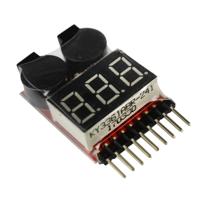 Batterij voltage tester laag voltage zoemer alarm