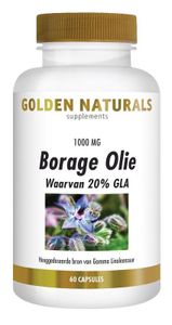 Golden Naturals Borage-olie 1000 mg