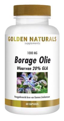 Golden Naturals Borage-olie 1000 mg