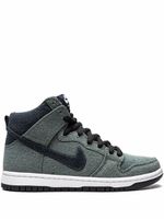 Nike baskets montantes Dunk SB en jean - Bleu - thumbnail