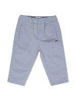 Emporio Armani Kids pantalon de costume en coton stretch - Bleu