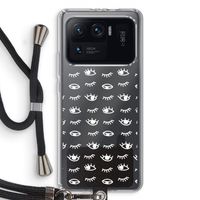 Eye pattern #3: Xiaomi Mi 11 Ultra Transparant Hoesje met koord